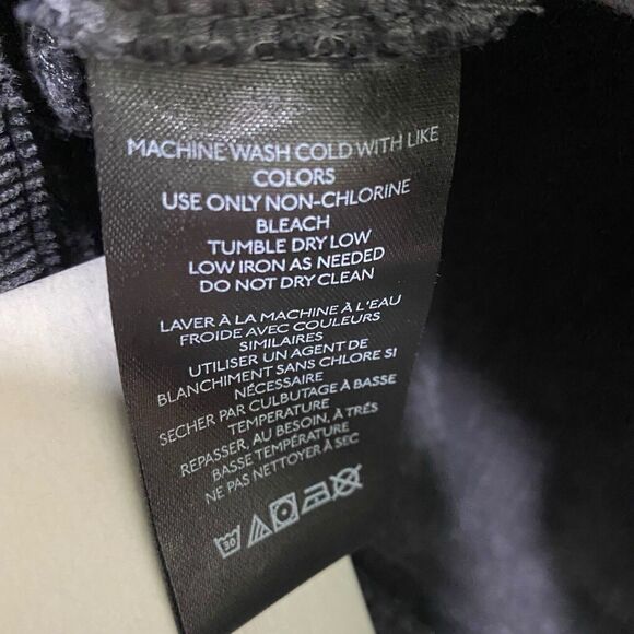 BDG 90s Corduroy Mid-Rise Bootcut Black Pants Womens Size 28 Retro Grunge Boho - Picture 11 of 13